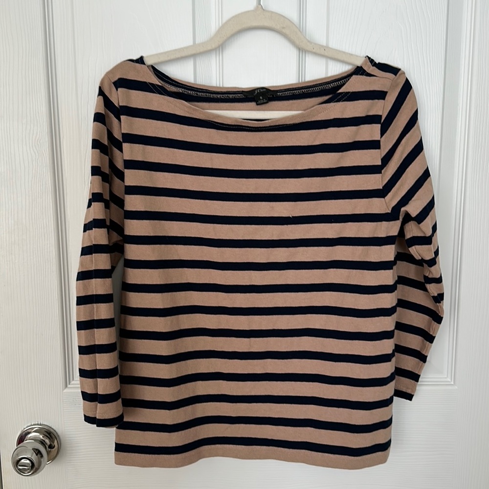 JCrew boatneck tee